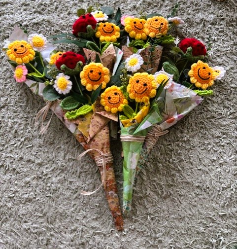 Forever Blooming Bouquets -  Crochet Flowers