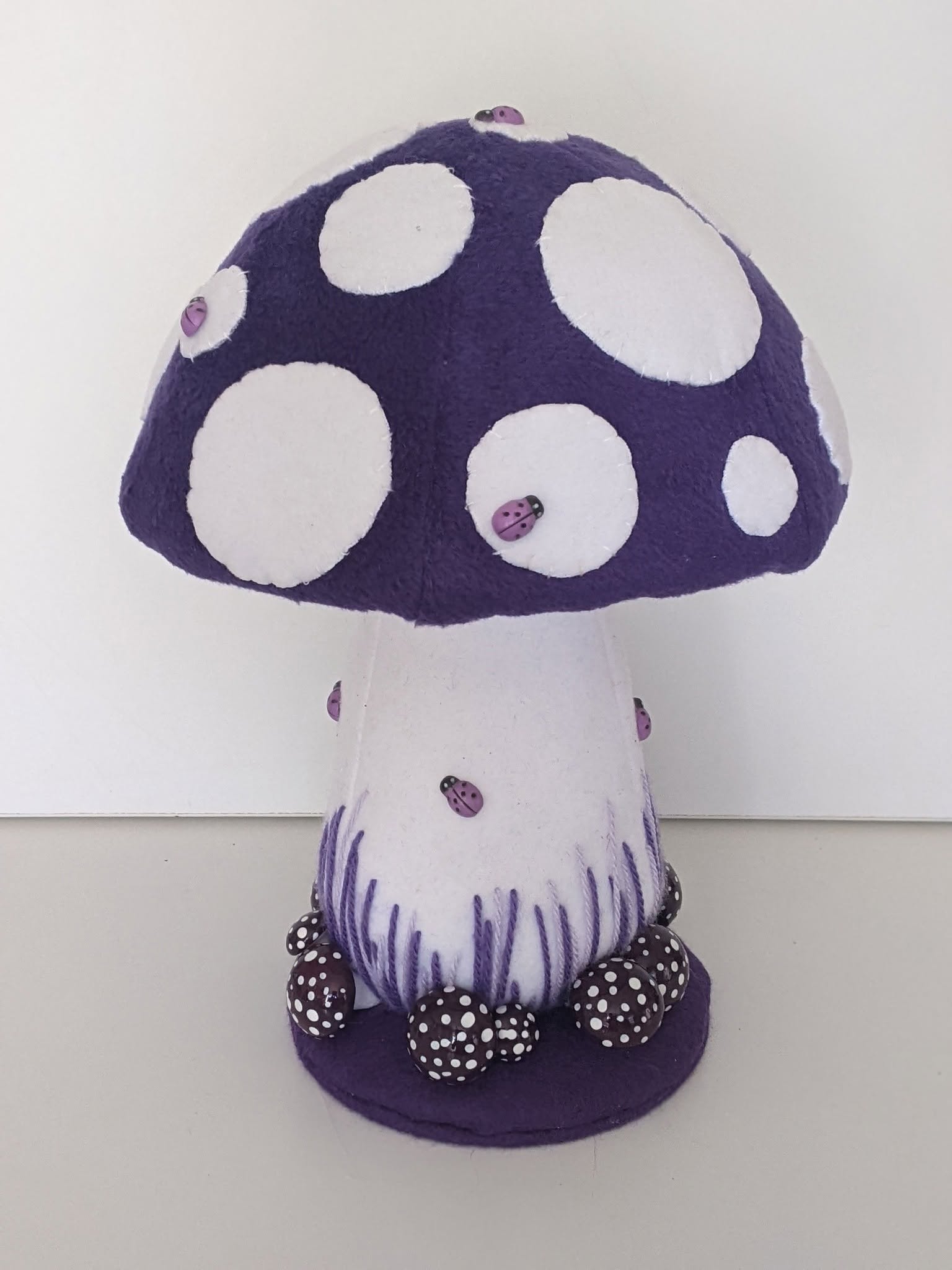 Ladybird Toadstool Felt and Fleece