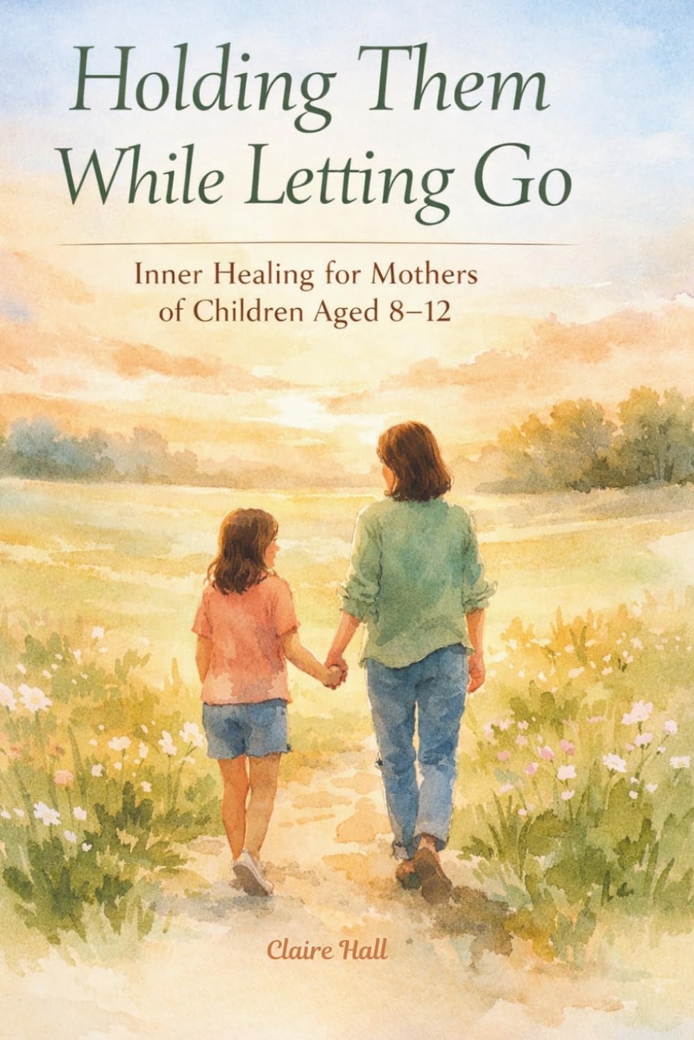 Holding them while letting go
