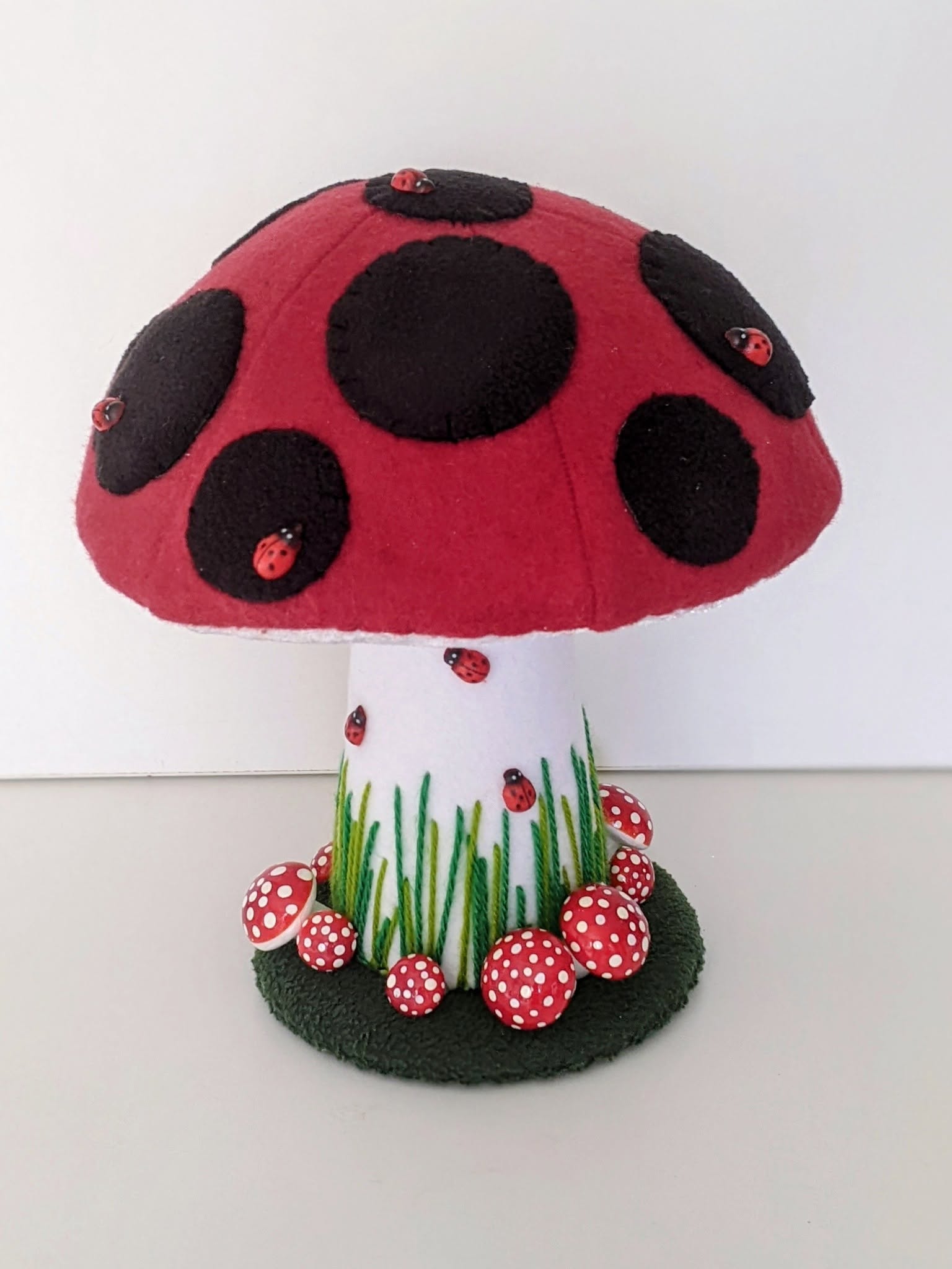 Ladybird Toadstool Felt and Fleece