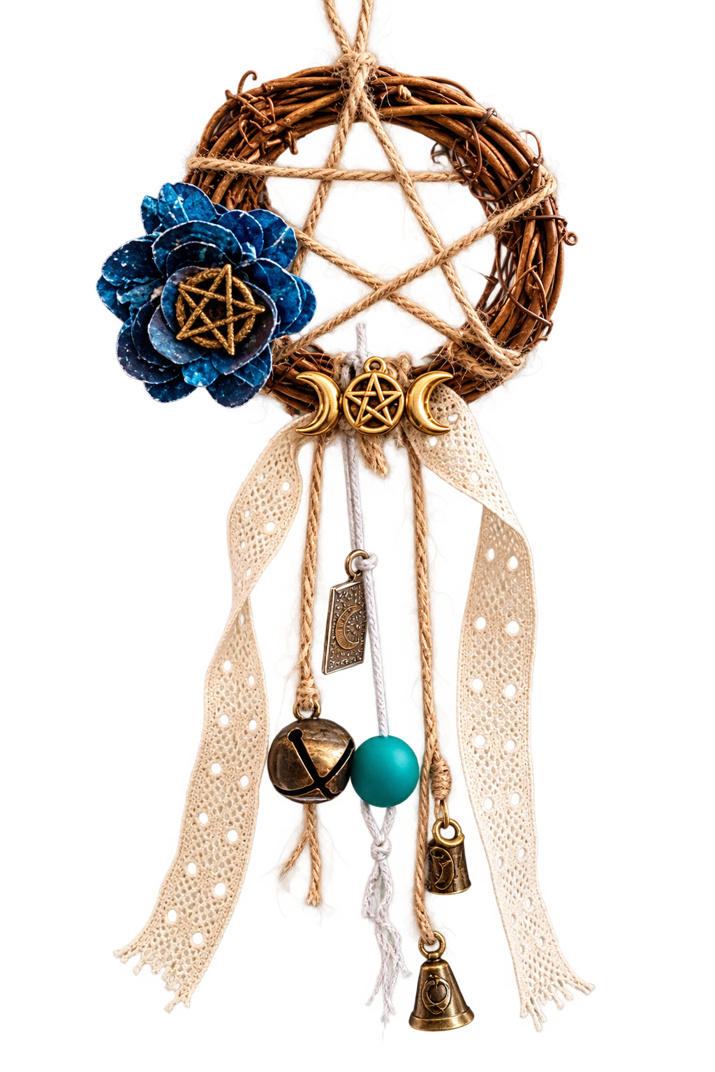 Mini witches bells wreath