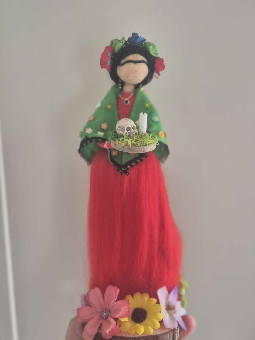 Frida Khalo - Handmade Needlefelt & Wool