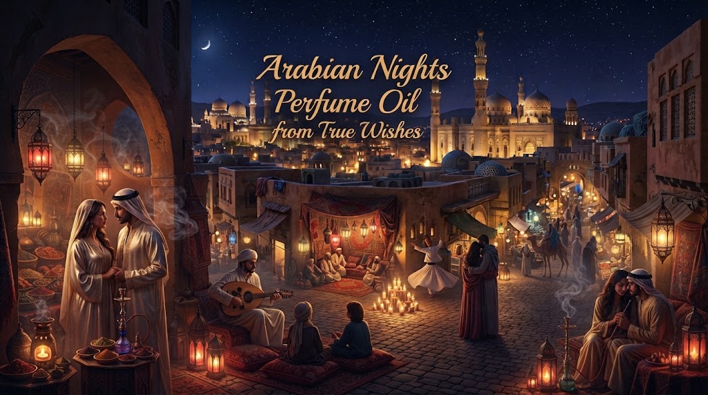 Arabian Nights Perfume Oil, Exotic, Oriental,desire, Witchcraft, aladdin lamp powerful hypnotic blend sensual aphrodisiac Sexy. 10 ml