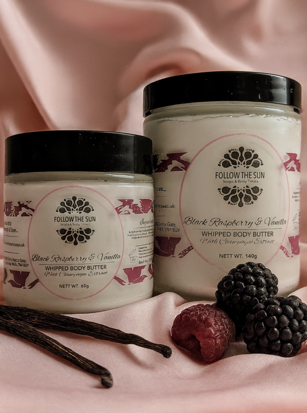 Whipped Body Butter, Black Raspberry & Vanilla