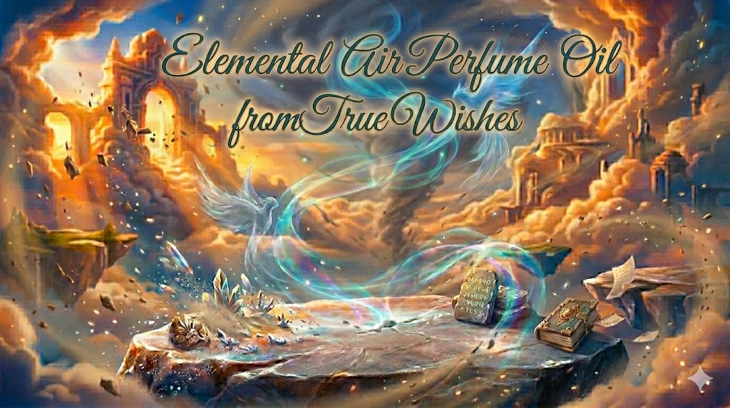 Elemental Air Perfume Oil: A Breath of Ethereal Elegance. Bottle 10 ml.