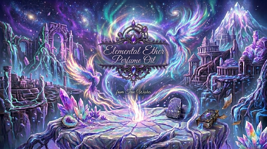 Elemental Ether Perfume Oil: Embrace the Essence of the Mystical. Bottle 10 ml.