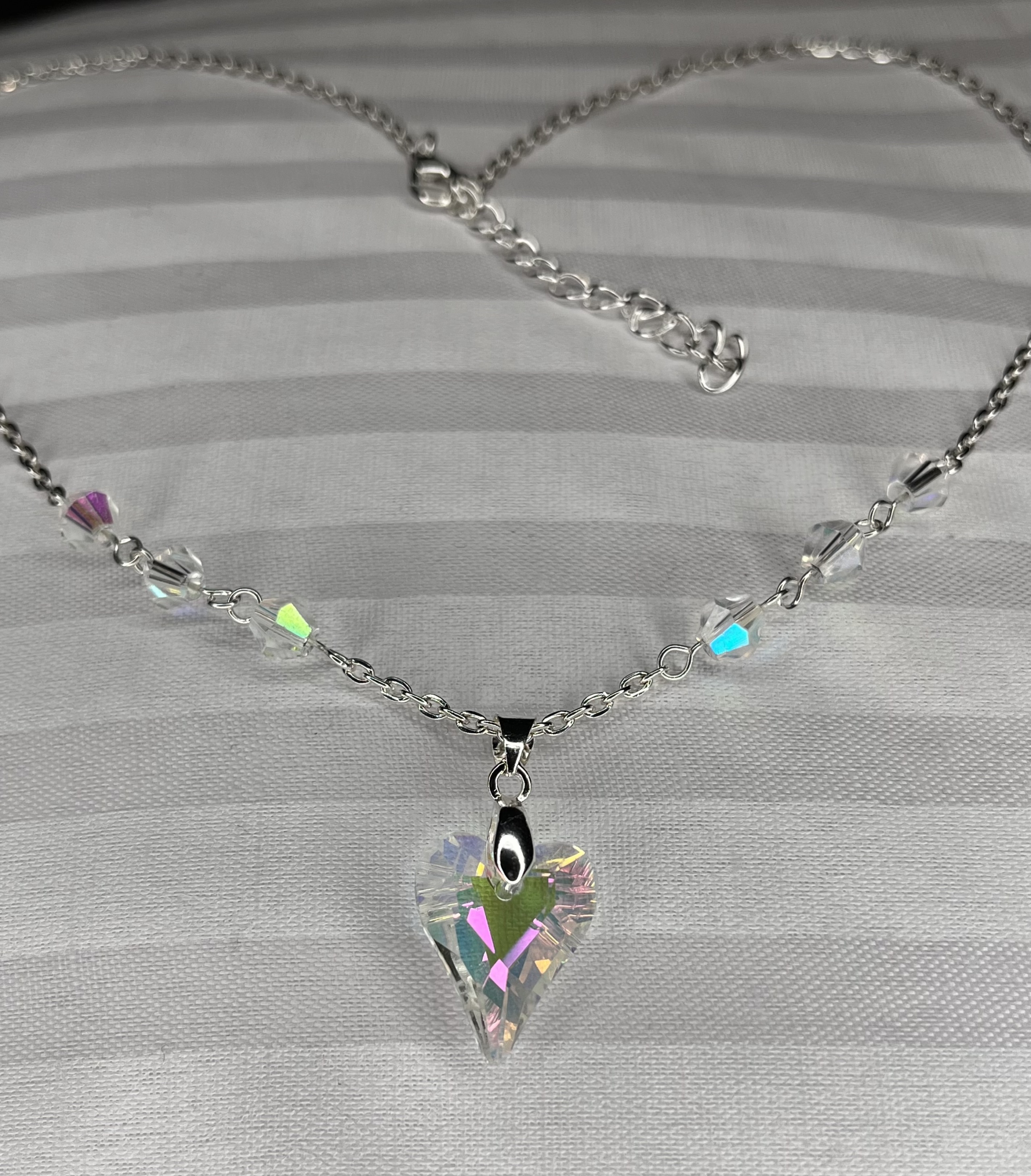 Crystal Heart Necklace