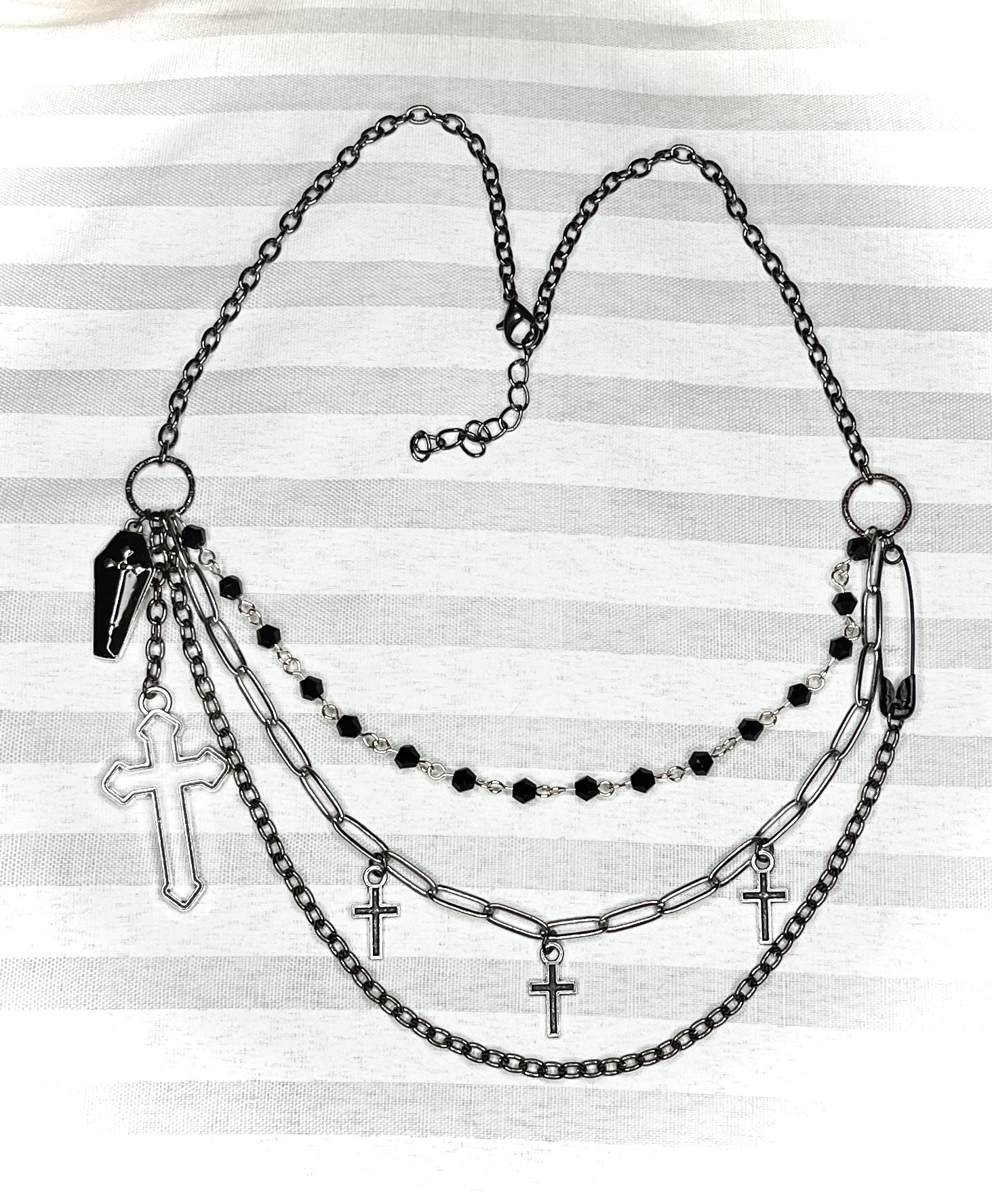 Gothic Layered Necklace