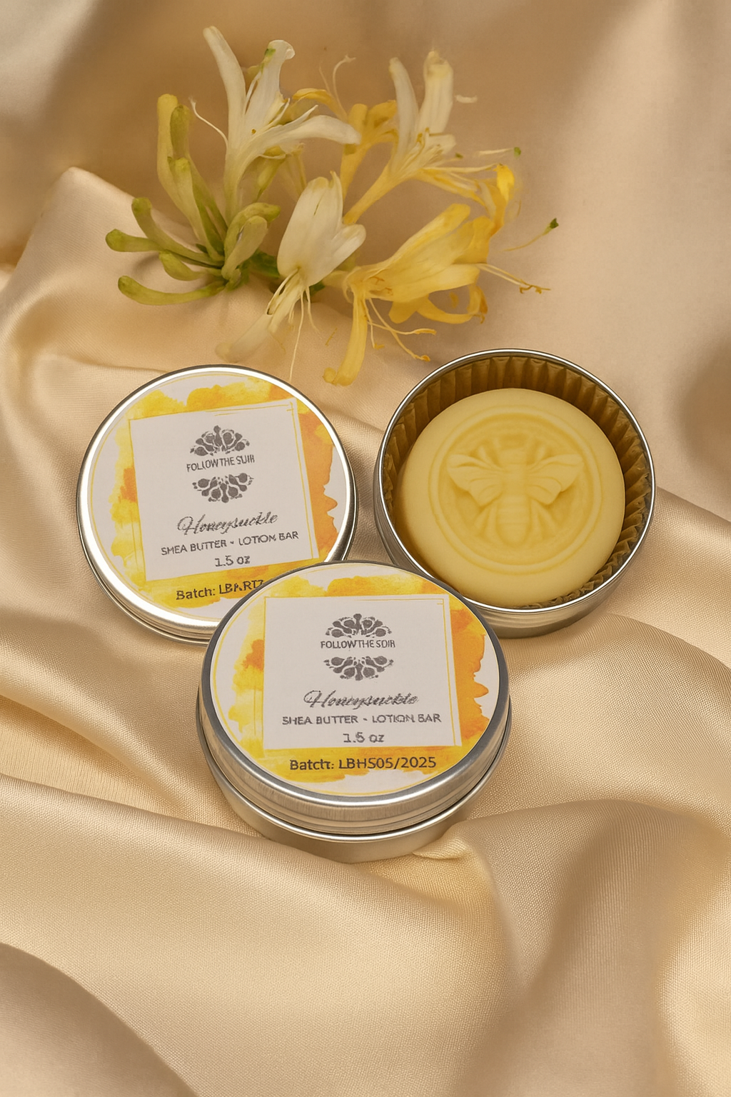 Lotion Bar, Honeysuckle