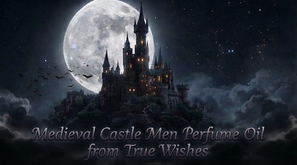 Medieval Castle Men Perfume Oil. Timeless Elegance . Bottle 10 ml.