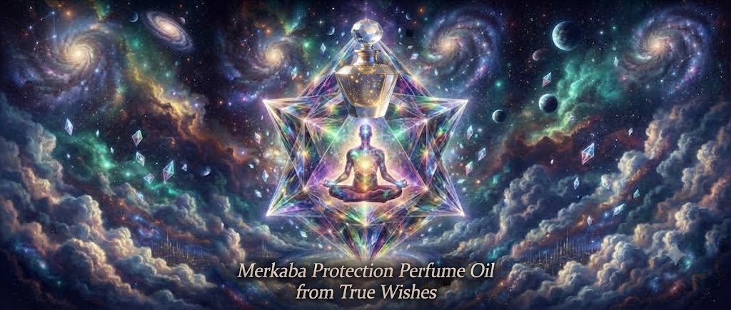 Merkaba Protection Perfume Oil: A Mystical Shield  10 ml.