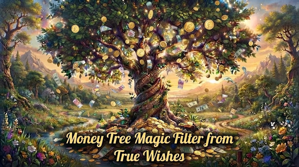 Money Tree Magic Filter for Financial Rise and Abundance 10ml. Unlocking Prosperity