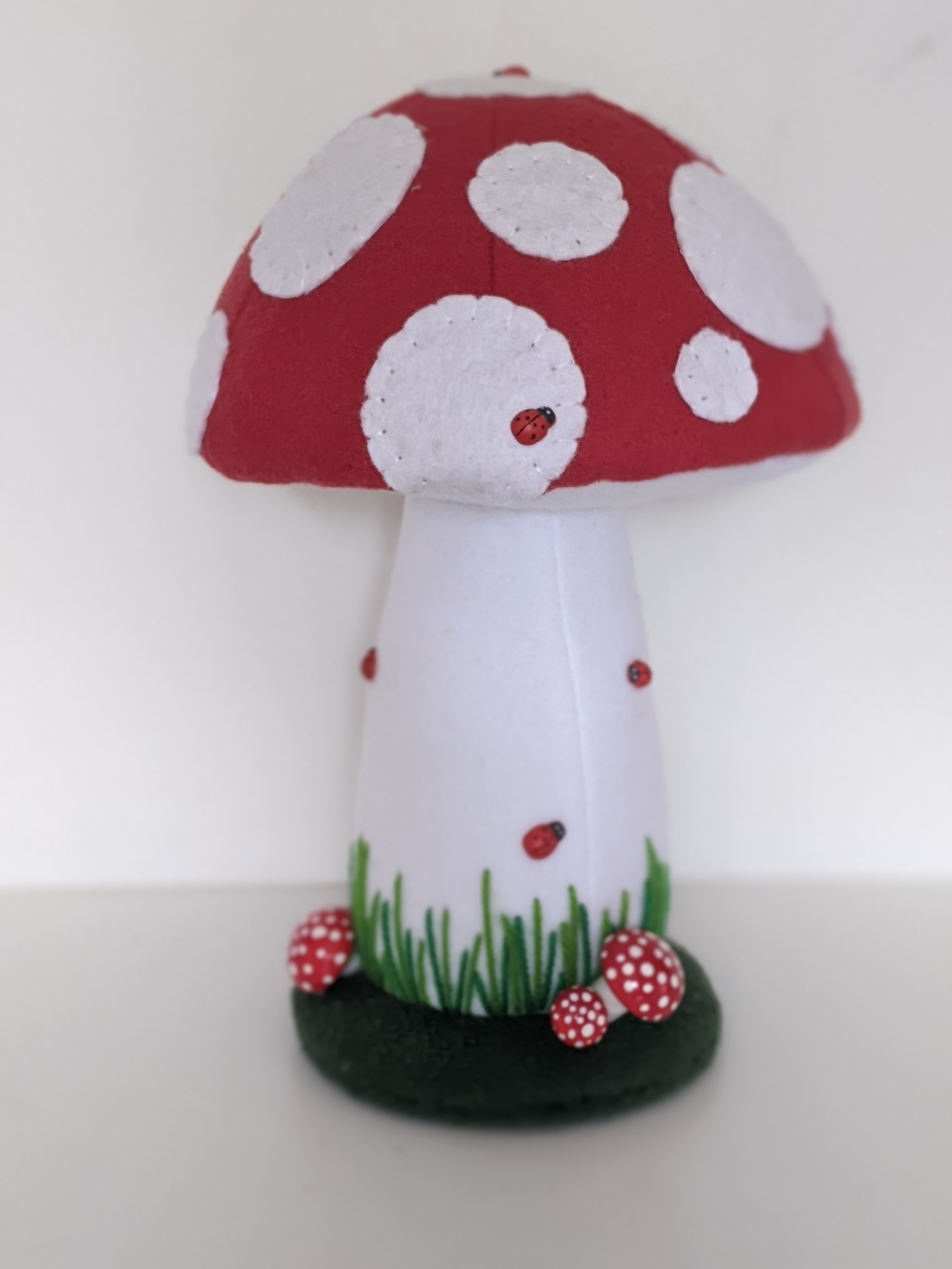 Enchanting Toadstool Felt and Fleece