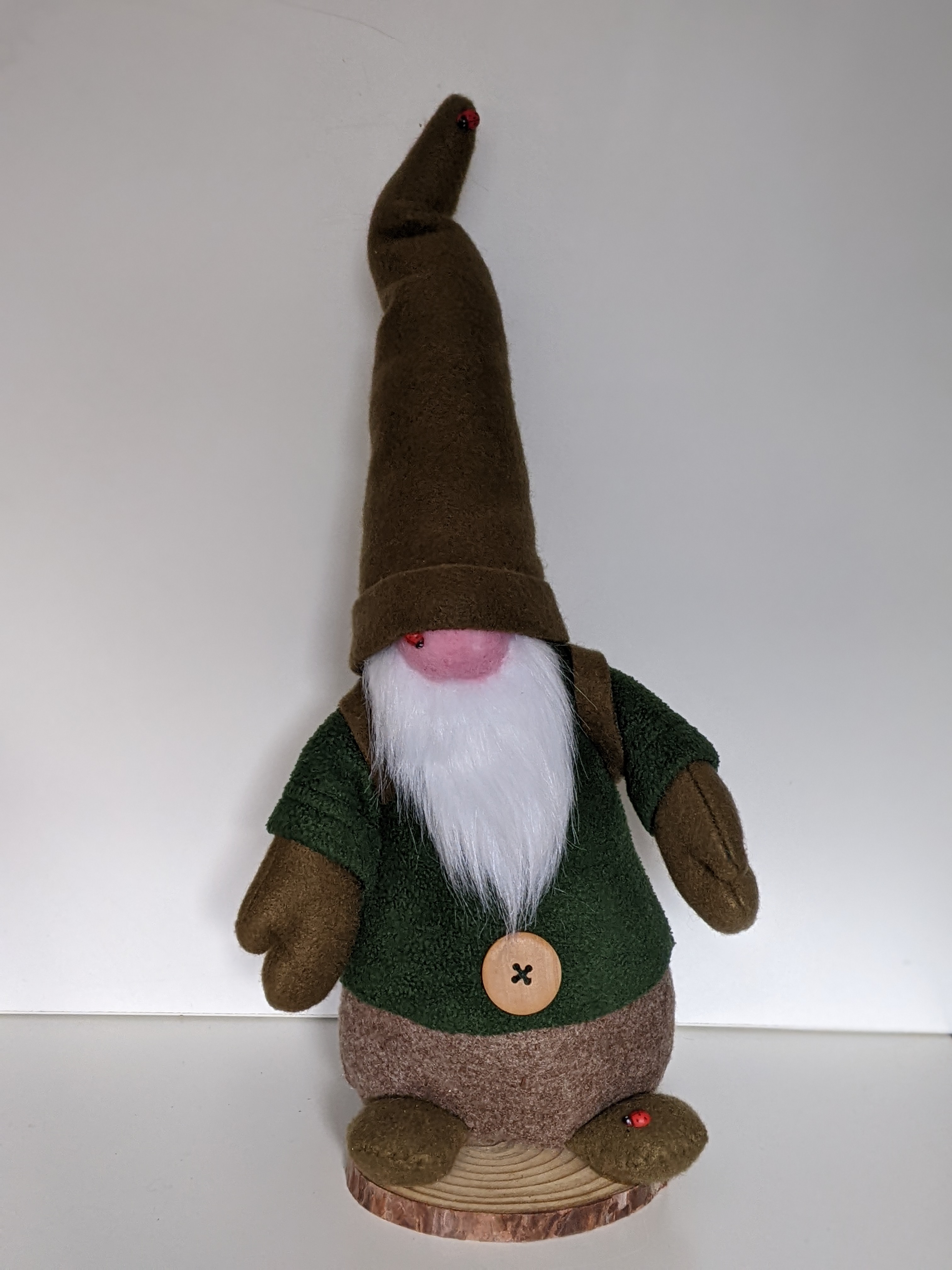 Roaming Gnome, Felt and Fleece