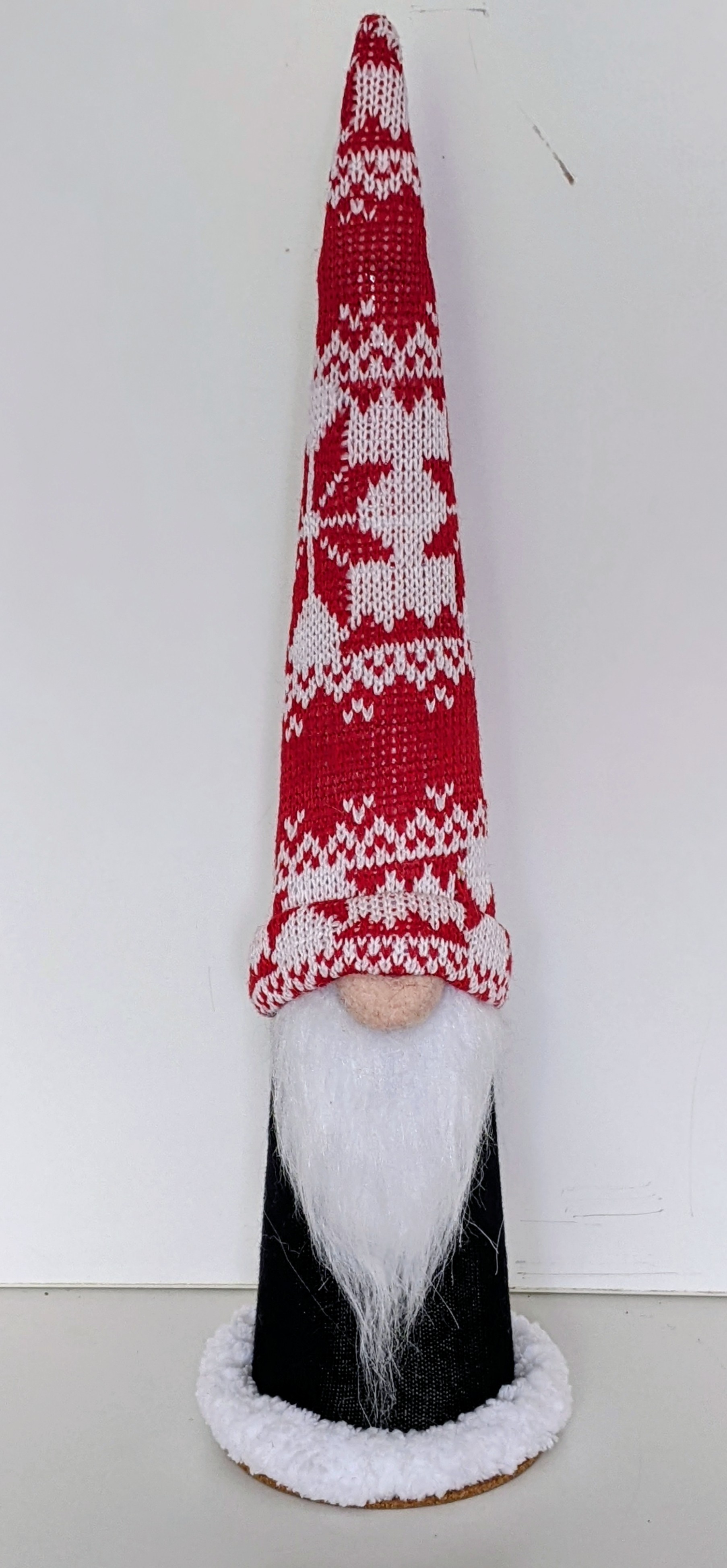 Christmas Gnome.  Knitted.