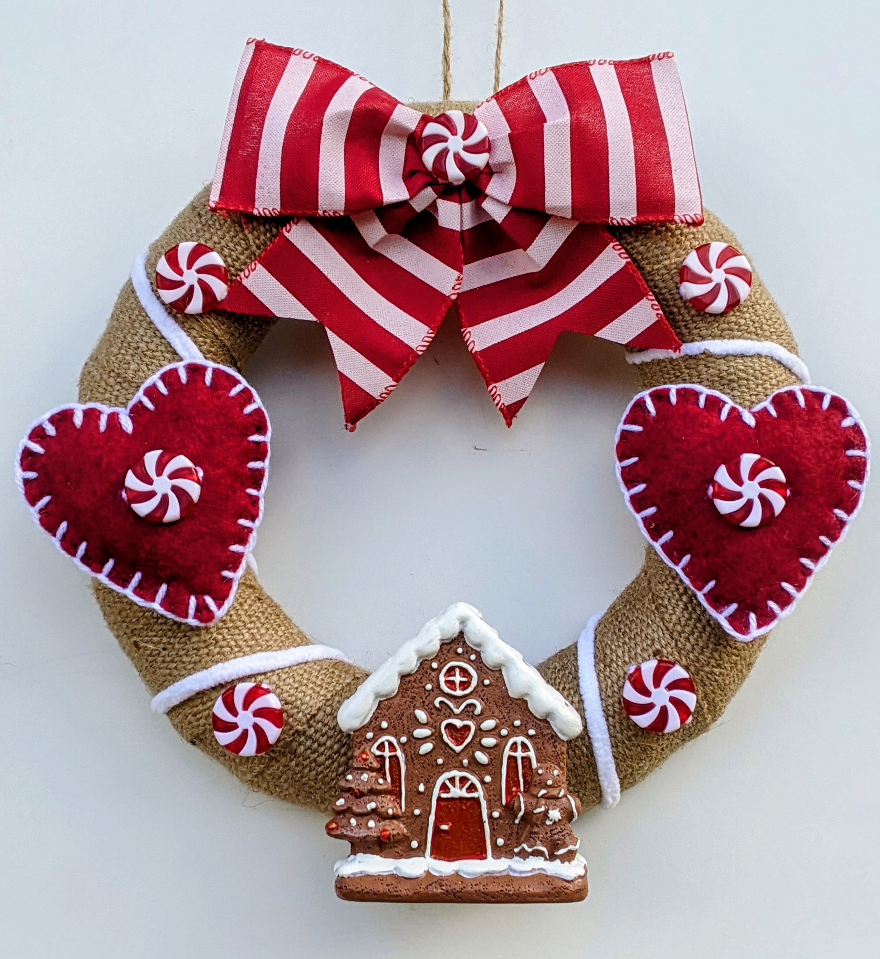 Gingerbread House Wreath.