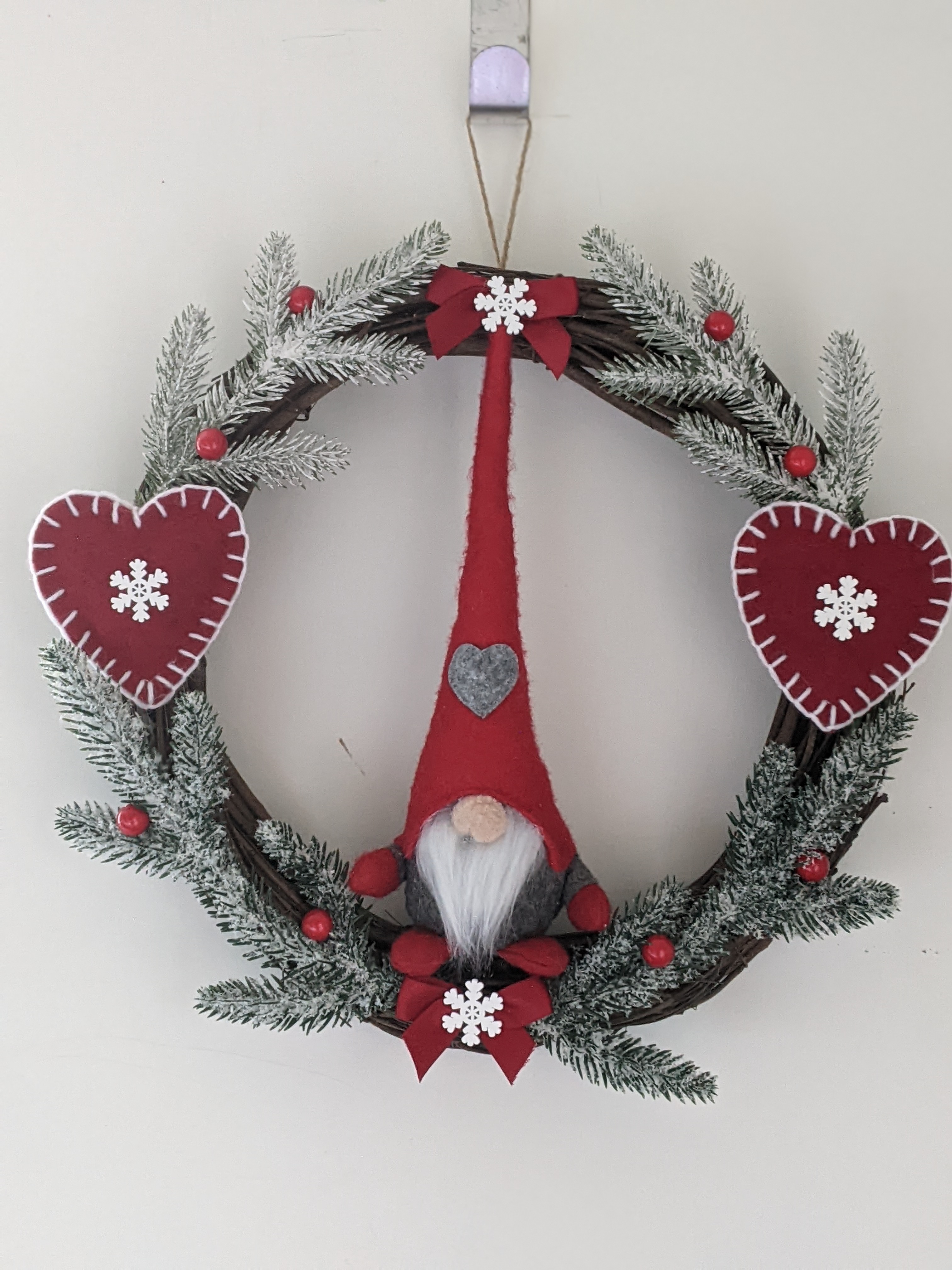 Christmas Gnome Wreath