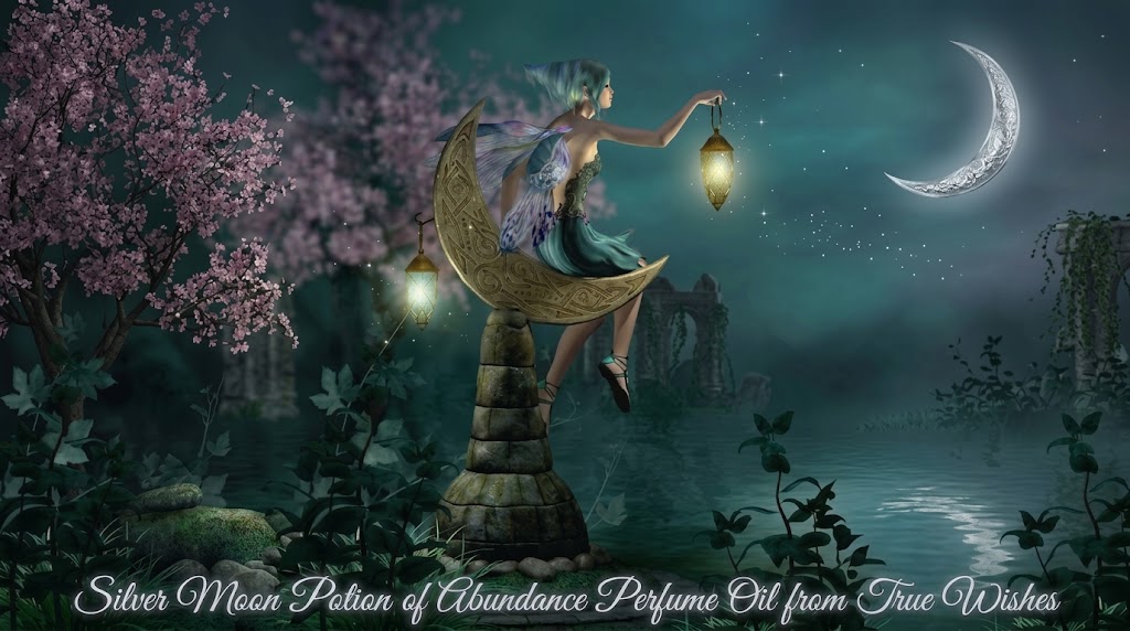 Silver Moon Potion of Abundance Perfume Oil: Unleash Celestial Prosperity Through Sacred Alchemy 10 ml