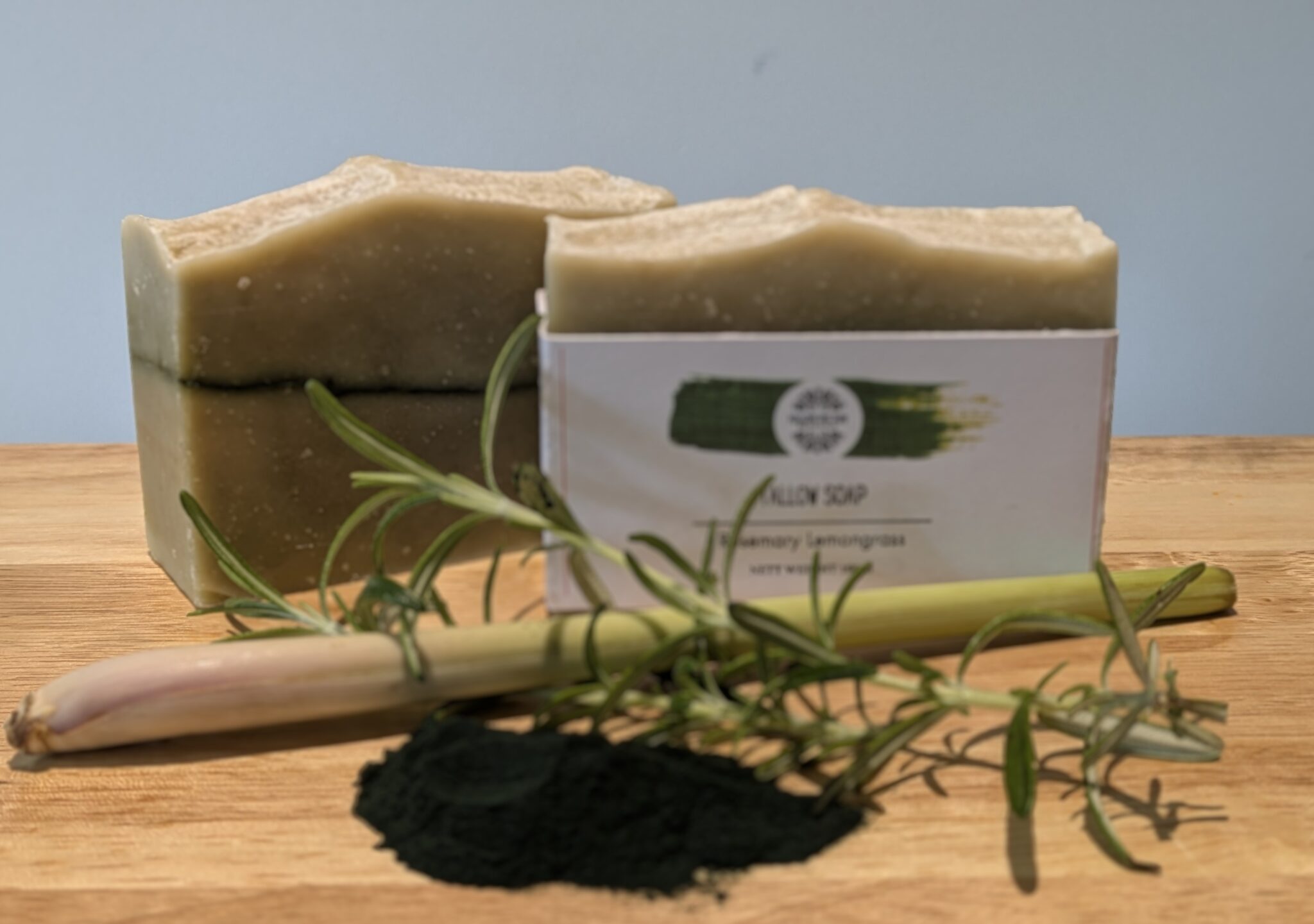 Tallow Soap, Rosemary & Lemongrass