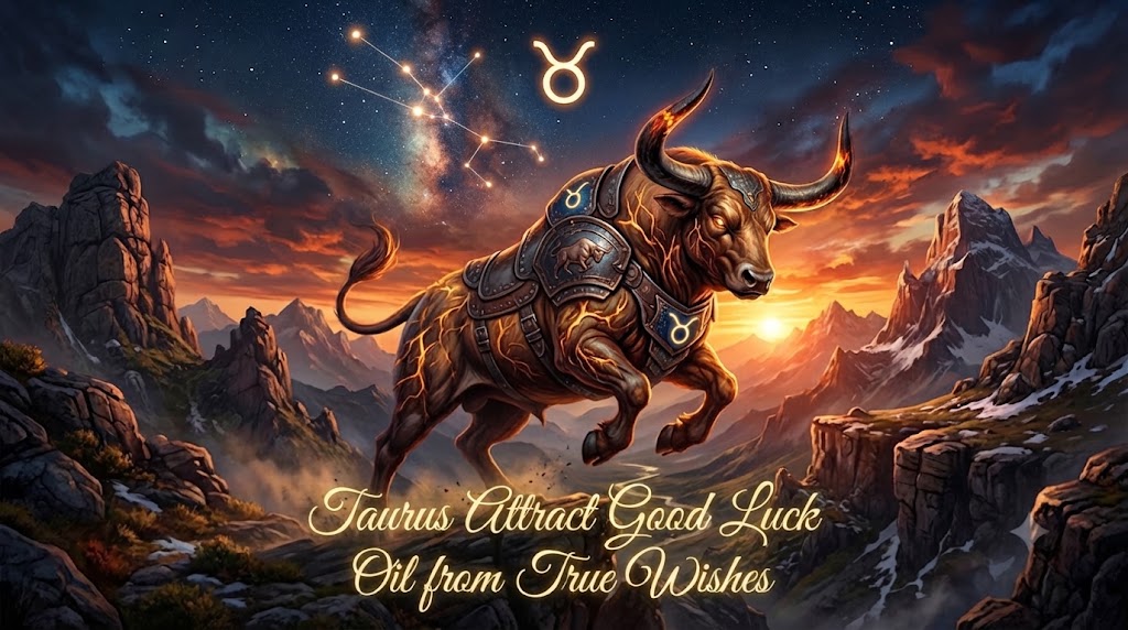 Taurus Attract Good Luck Oil: Embracing the Wealth and Abundance Aligned with Your Zodiac 10ml
