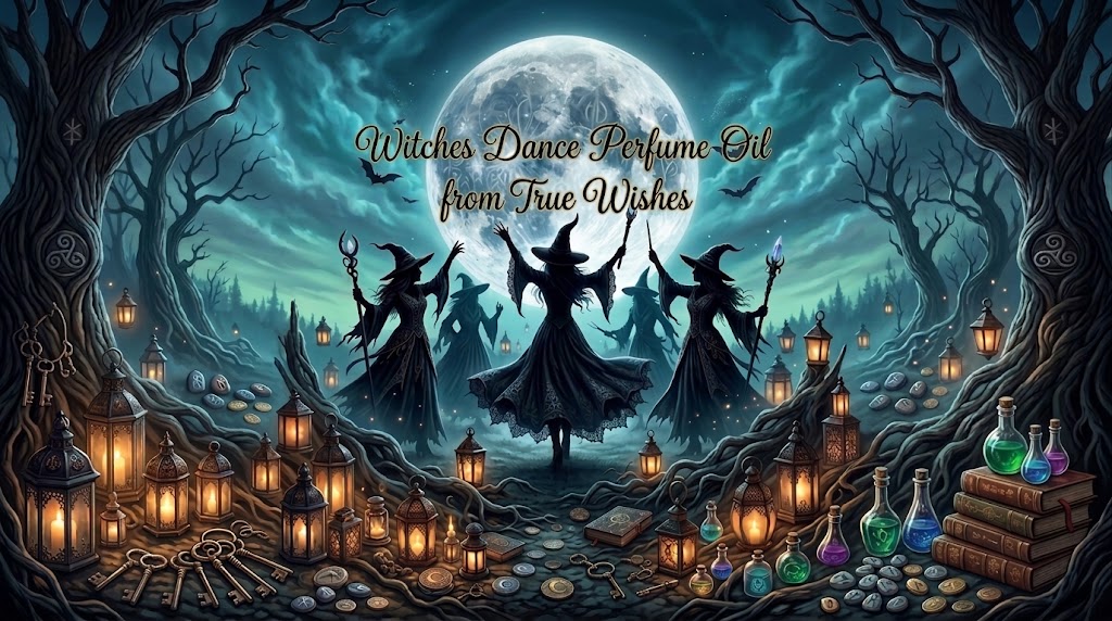 Witches Dance Perfume Oil - Embrace the Enigmatic Magic. Bottle 10 ml.