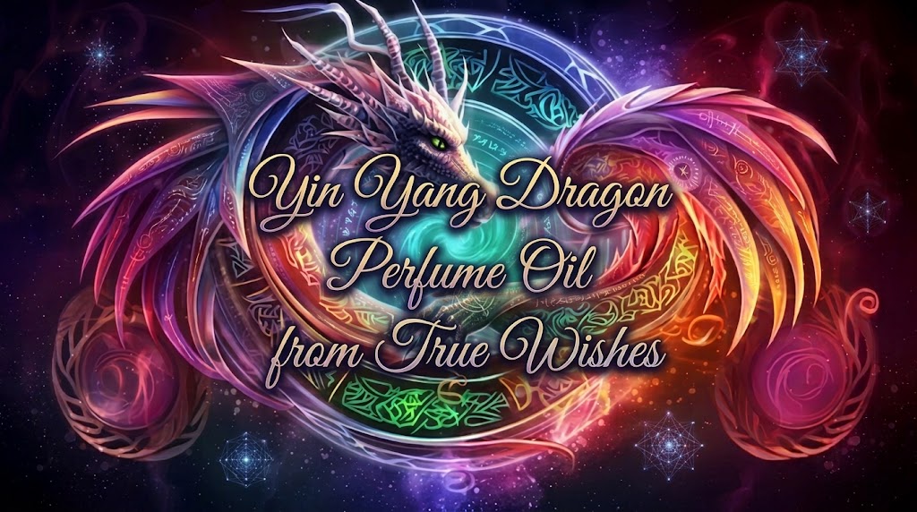 Yin Yang Dragon Perfume Oil: Harmonize Your Spirit with Mystical Balance. Bottle 10 ml.