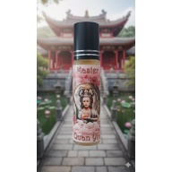 "Ascended Master Quan Yin Roll-on Oil.  Compassion • Healing • Divine Softness "Glass bottle contains 10ml