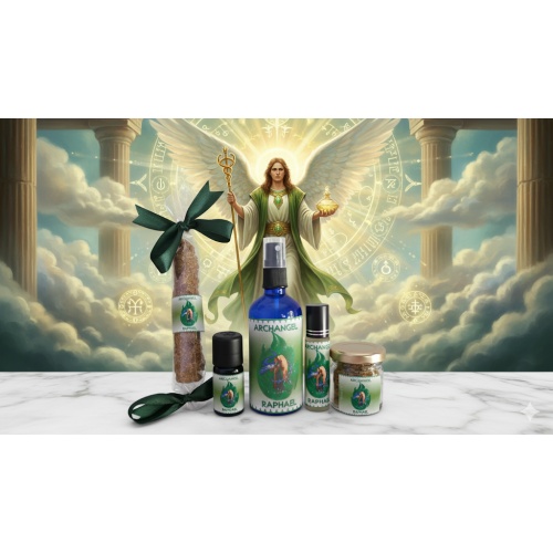 Archangel Raphael Healing Set – Health, Prosperity & Angelic Energy