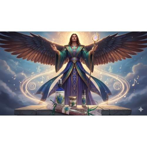 Archangel Sandalphon Set. Carry human prayers to God