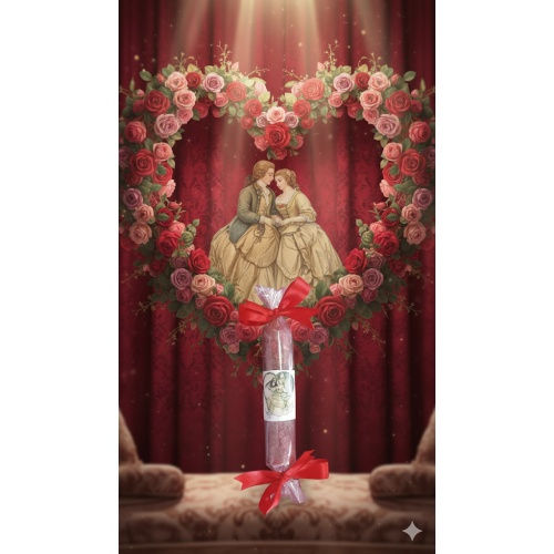 Red Love Handcrafted Candle - Ritual Made with Venusian Herbs for Love and Attraction Spells, Sympathetic Magic