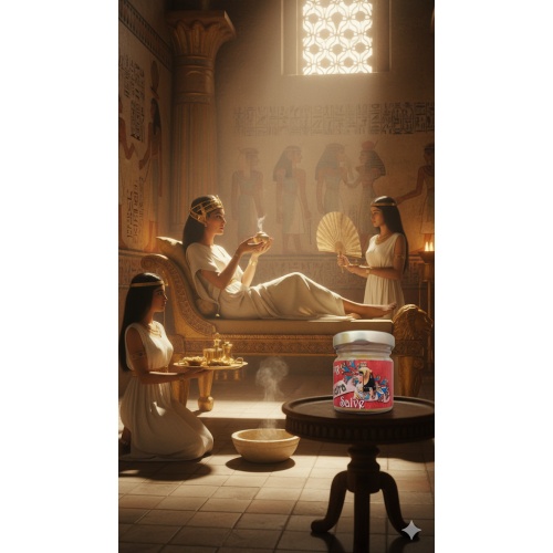 Cleopatra Αnti-aging, anti-wrinkle and healing Homemade Beeswax salve ointment with pure olive oil, Wild Rose. For facial area.