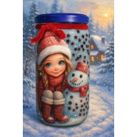 A Touch of Holiday Magic - Christmas Jar