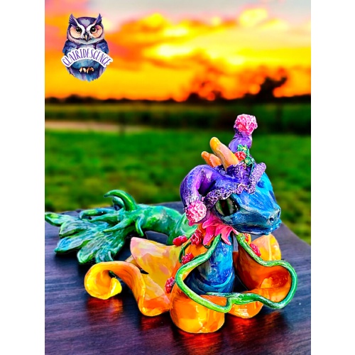 Dragon Sculpture - Chromalyn