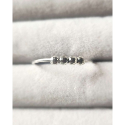 Handmade Sterling Silver Anti Anxiety Fidget Ring