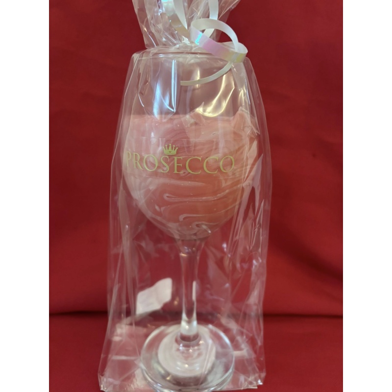 GLASS OF PROSECCO FLAVOURED FUDGE