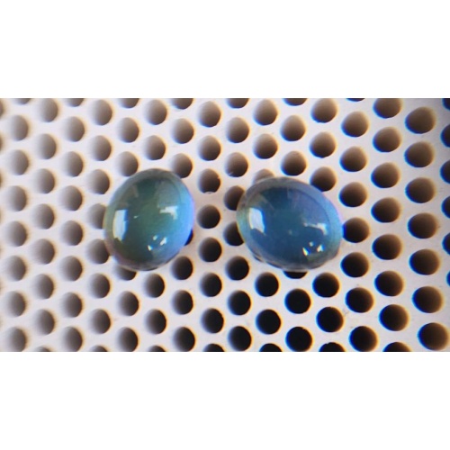 Sterling silver moodstone earrings