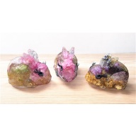 Petal Pals – Floral Resin Mini Bunny