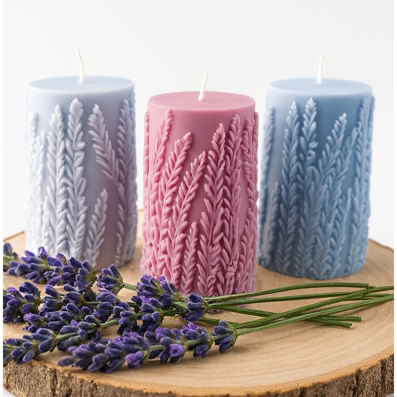 Whispering Lavender set of 3