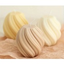 Modern spiral candles 3pcs