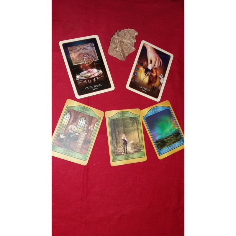Akashic Tarot & Divination Of The Ancients Reading with FIVE CARDS. ONE QUESTION