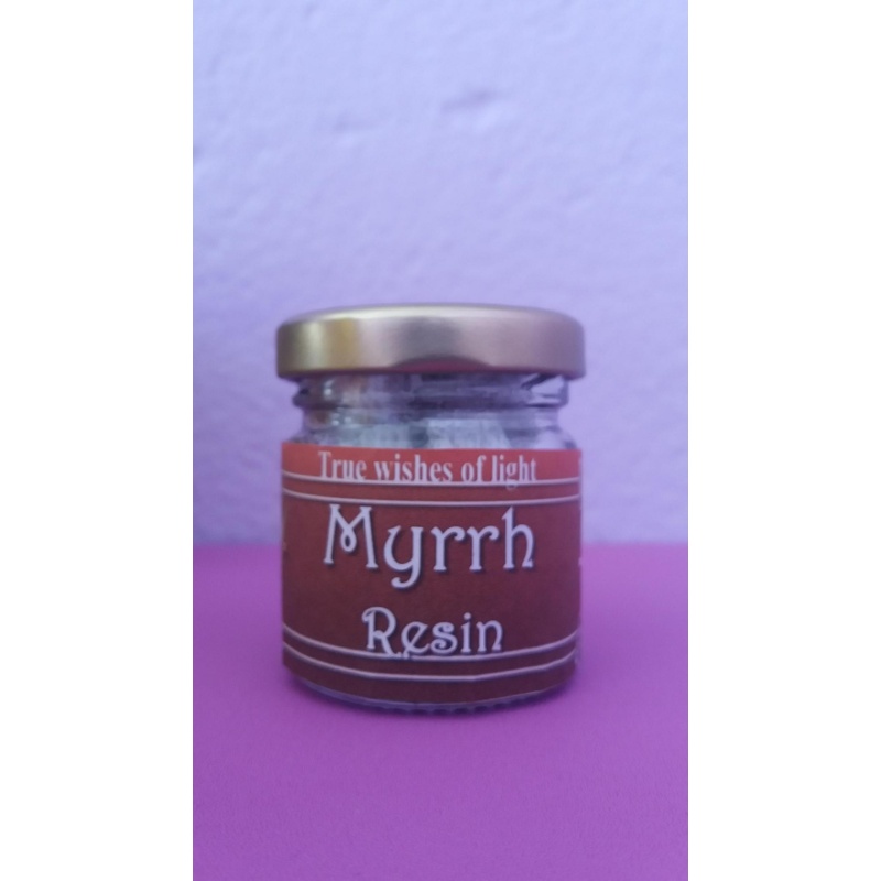 Myrrh Handmade Holy sacred Greek aromatic resin incence. Purify and bless amulets talismans,charms,magical tools. For healing.Guards against evil