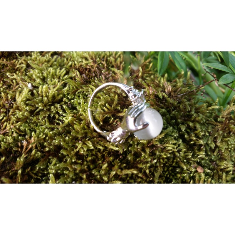 offer FORTUNE TELLER 925 SILVER DOUBLE SPELL INFUSED RING FOR MESSAGES & ANSWERS