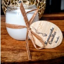 Eureka Candle in Bubble Glass