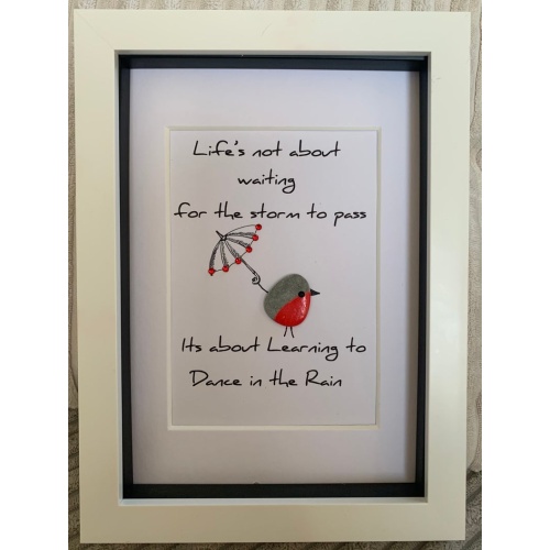 Robin Pebble pictures - Dancing in the rain