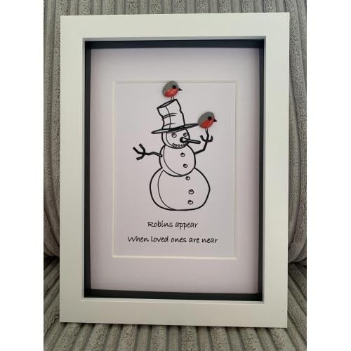 Robin Pebble pictures - Snowman