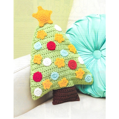 Christmas Tree Pillow Crochet Pattern