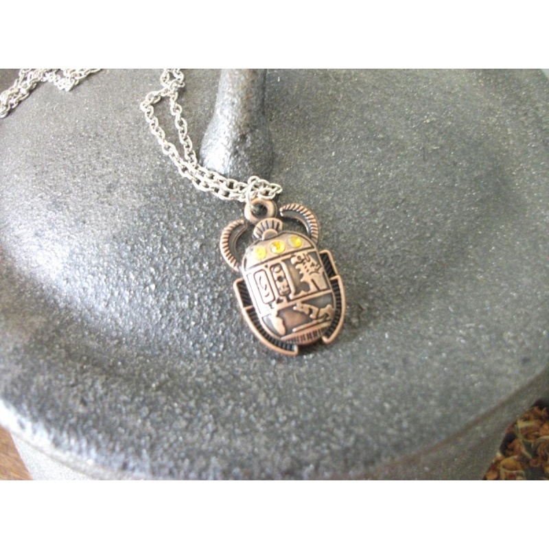 offer bMystic Egyptian Scarab Pendant