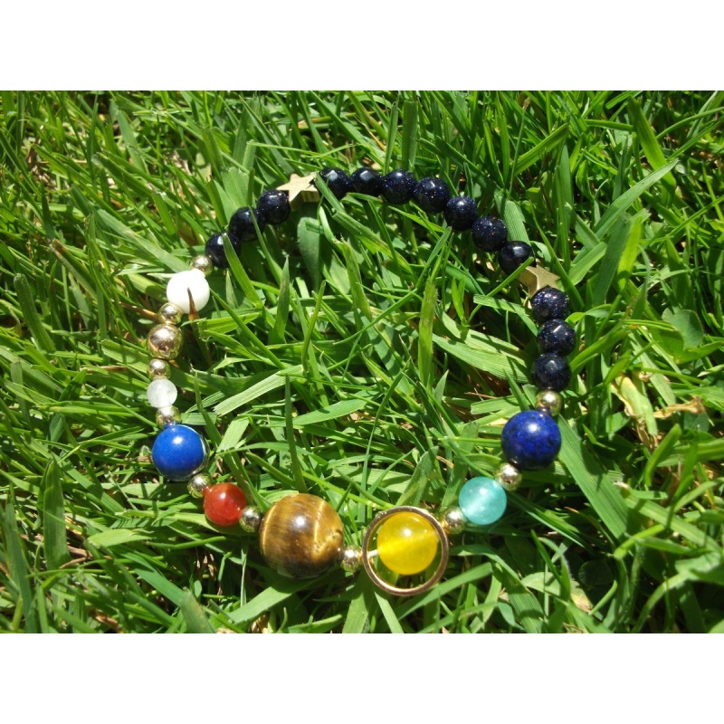 PLANETARY BRACELET SPELL INFUSED TO GUIDE, HELP YOU