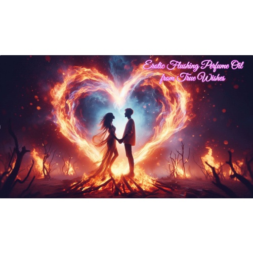 EROTIC FLUSHING – THE ALCHEMY OF DESIRE. Love Perfume Oil 10 ml