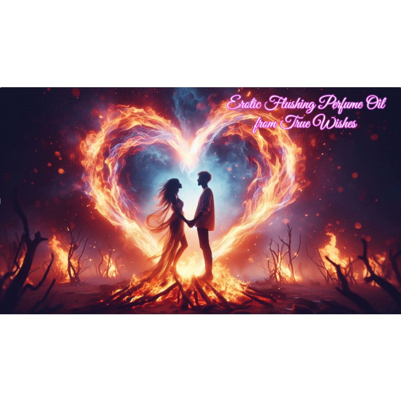 EROTIC FLUSHING – THE ALCHEMY OF DESIRE. Love Perfume Oil 10 ml
